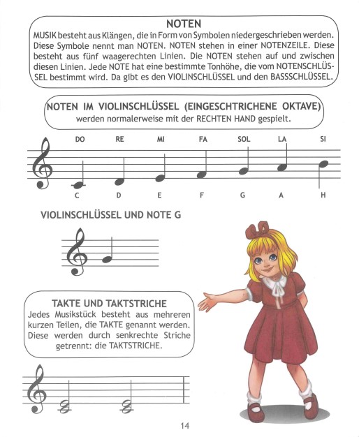 Reise durch Musicland - Klavierspielen leicht gemacht Buch 1