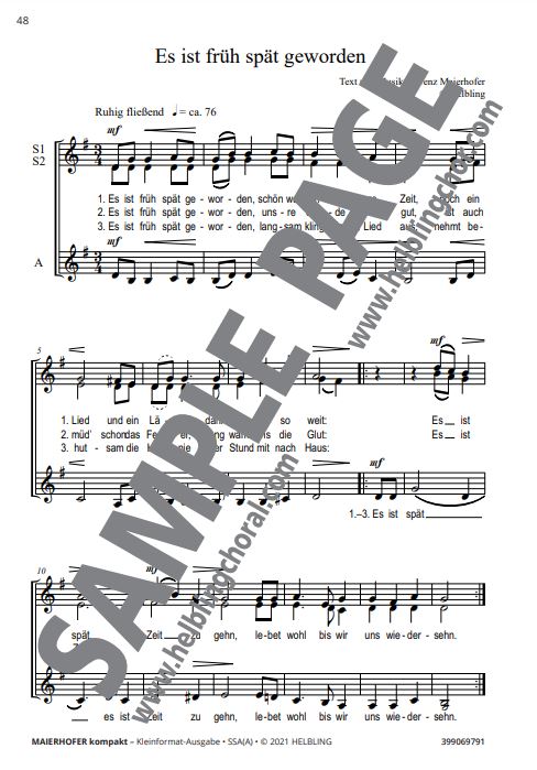 Maierhofer Kompakt - SAA/SSAA Kleinformat