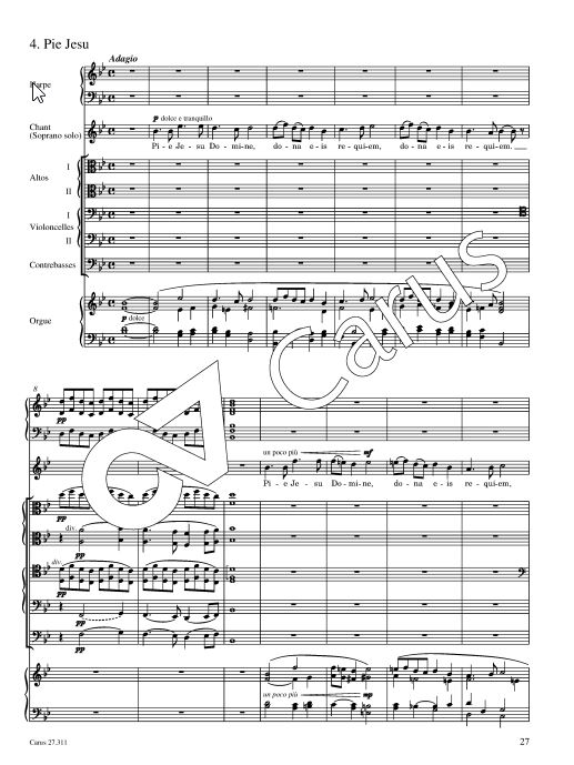 Requiem, op. 48 - Kirchenfassung 1889