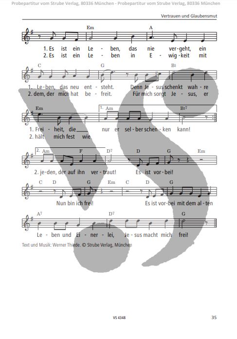 In Ängsten - und siehe, wir singen!