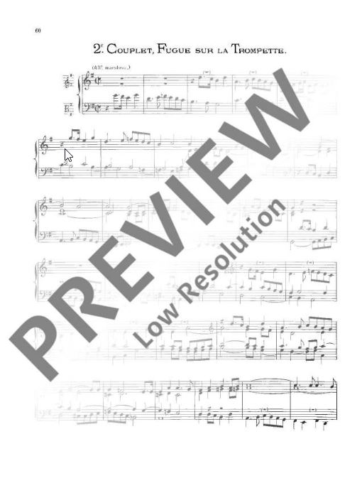 Pieces d'Orgue - Orgelmessen