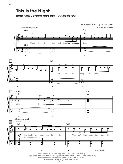 Harry Potter - Sheet Music from the Complete Film Series