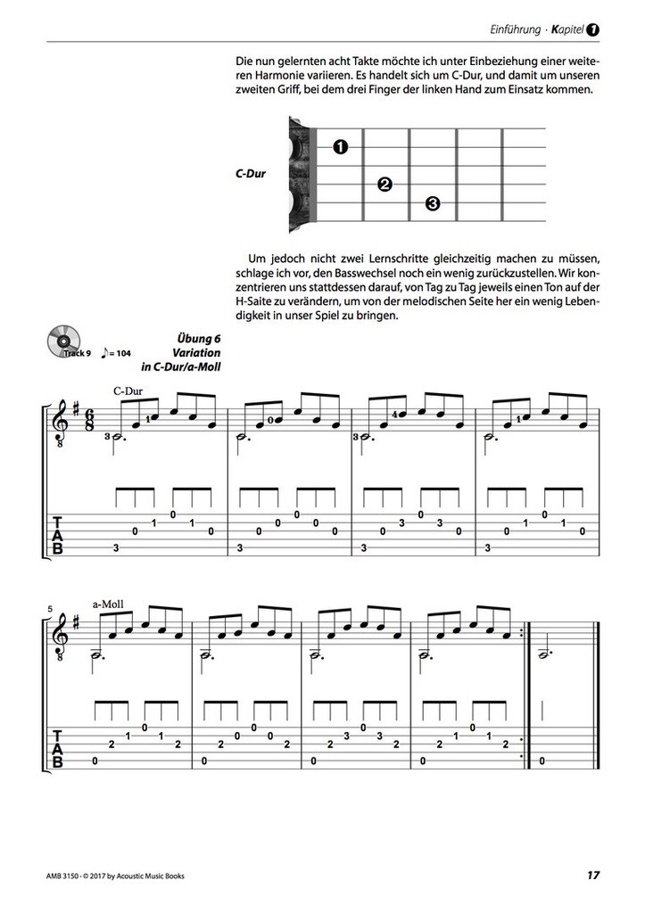 Fingerstyle Guitar von Anfang an