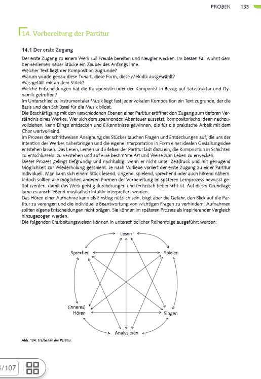 Dirigieren - Proben - Singen