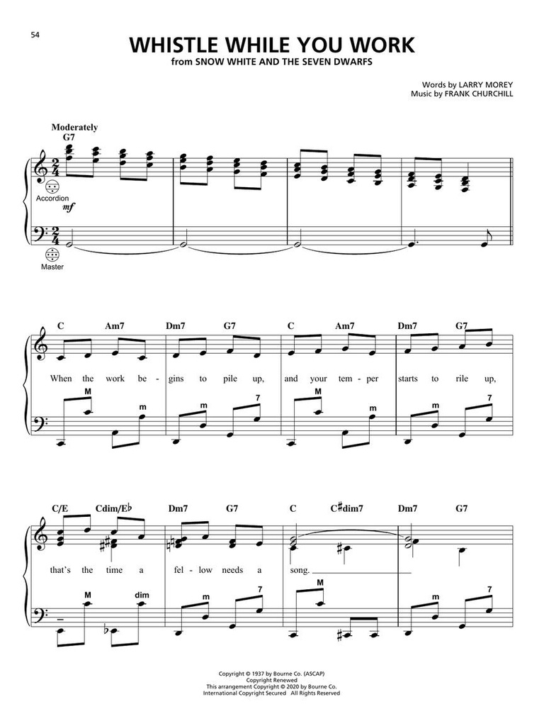 Disney Favorites for Accordion
