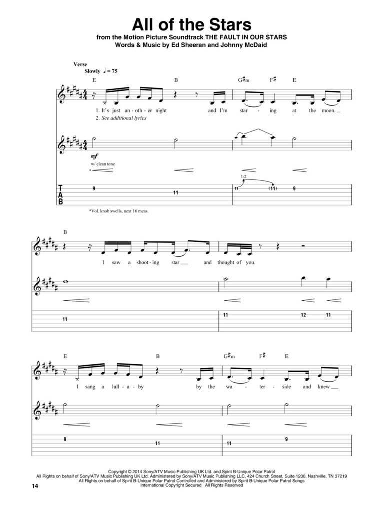 Ed Sheeran - Deluxe Guitar Play-Along Vol. 9