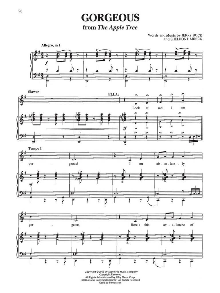 The Singers Musical Theatre Anthology - Mezzo-Sopran/Belter Vol. 3