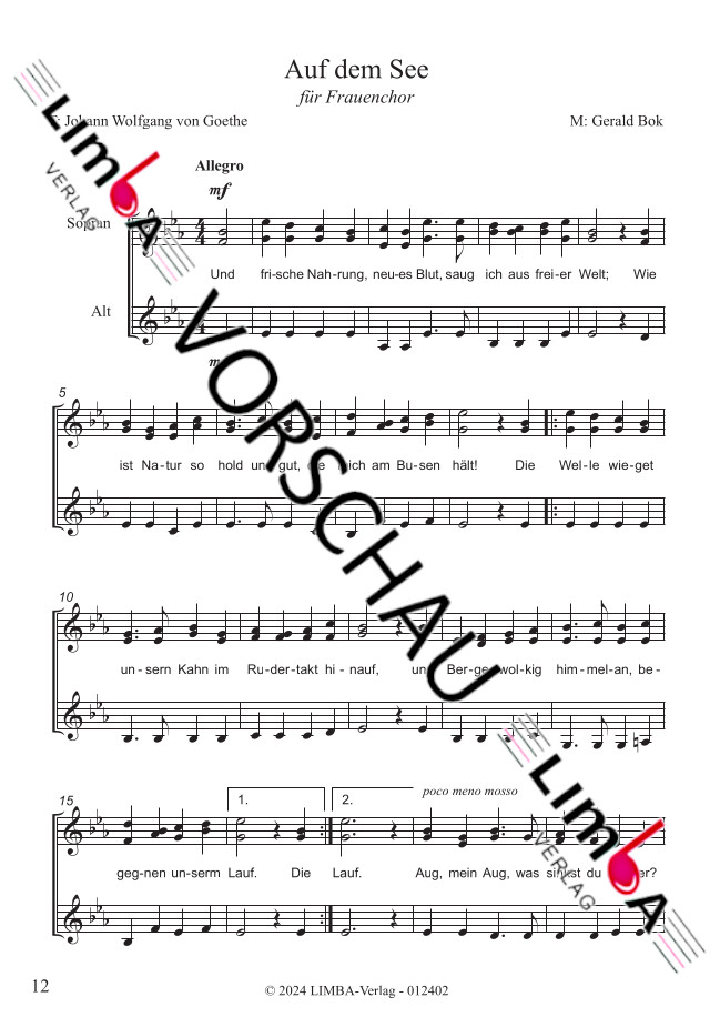 Das Chorliederbüchlein