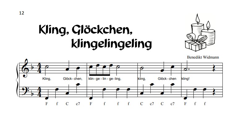 Weihnachtslieder für Akkordeon
