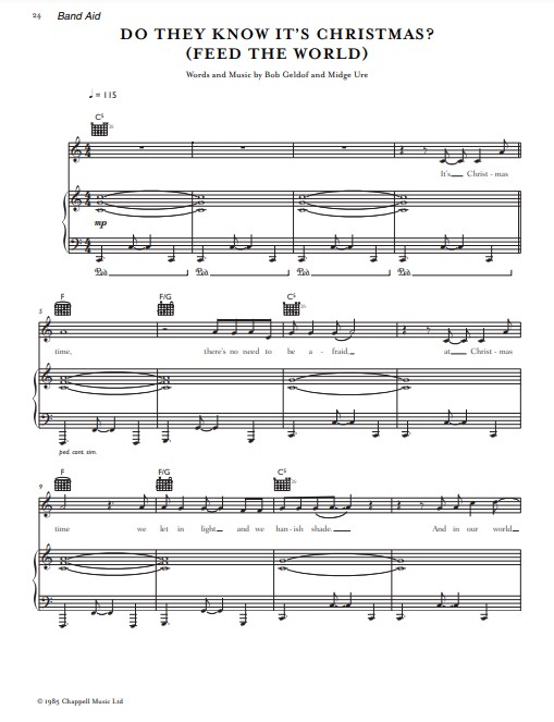 The Christmas Piano Songbook