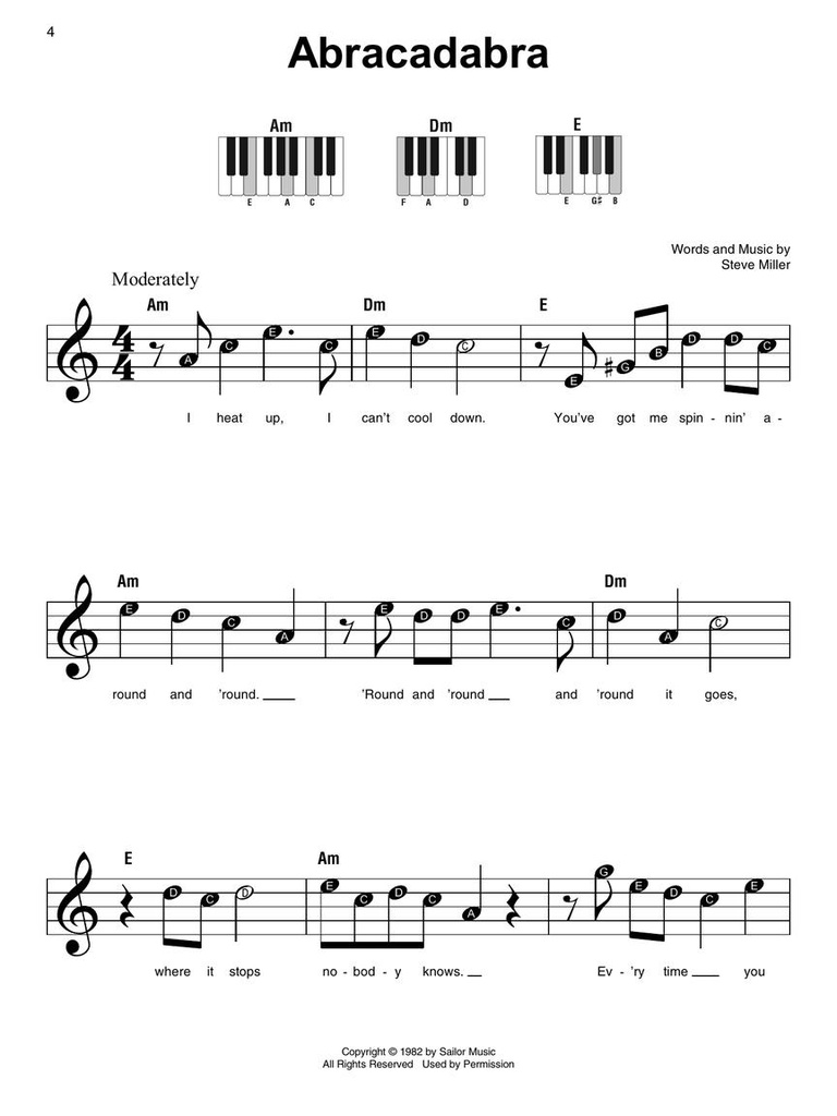 The 1980s - Super Easy Songbook