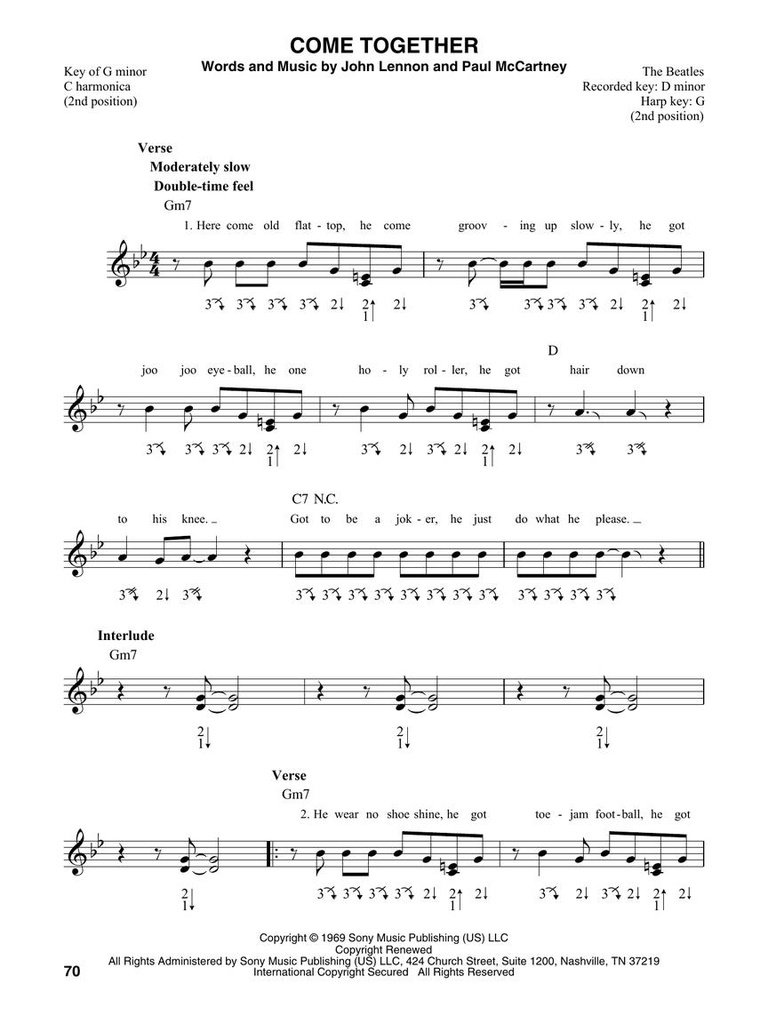 Harmonica Fake Book
