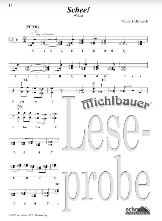 Schee - Handgmachte Ziachstückl