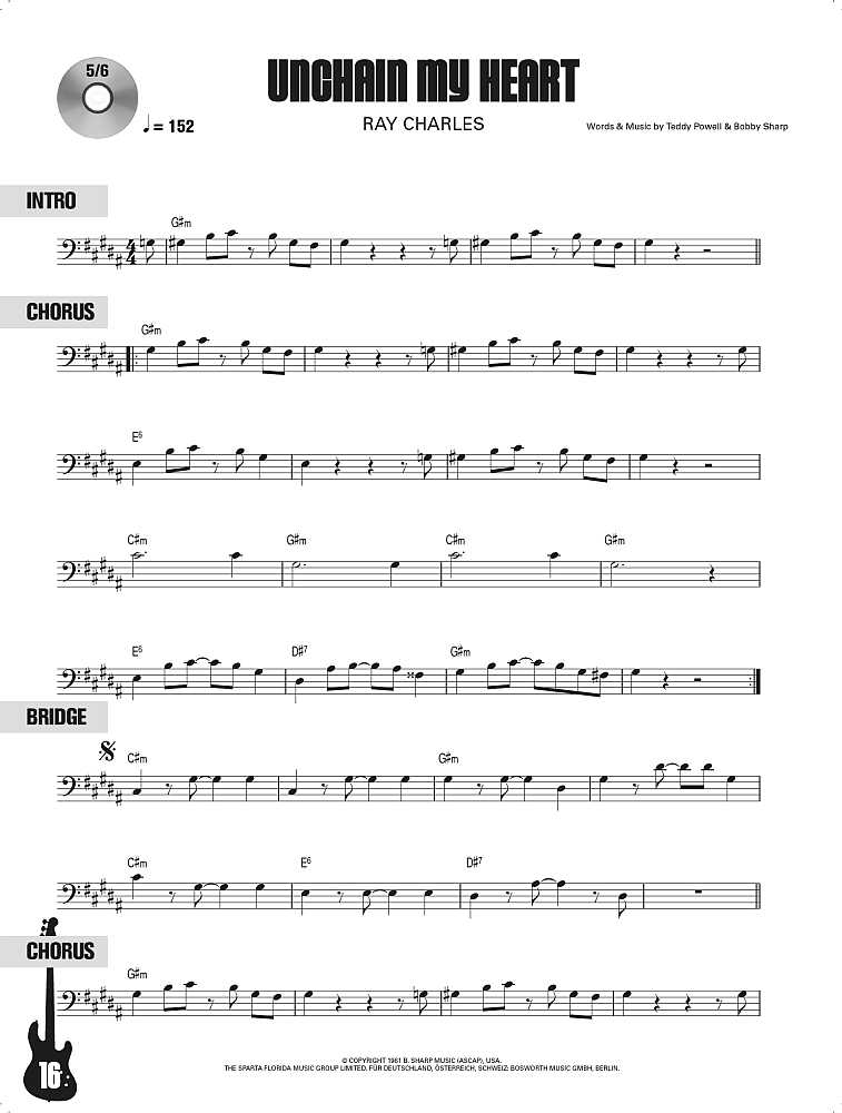 Bass Playlong - 10 Funk and Soul Music Songs
