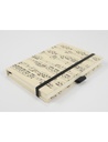 Notizbuch Notenblatt creme A6