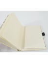 Notizbuch Notenblatt creme A6
