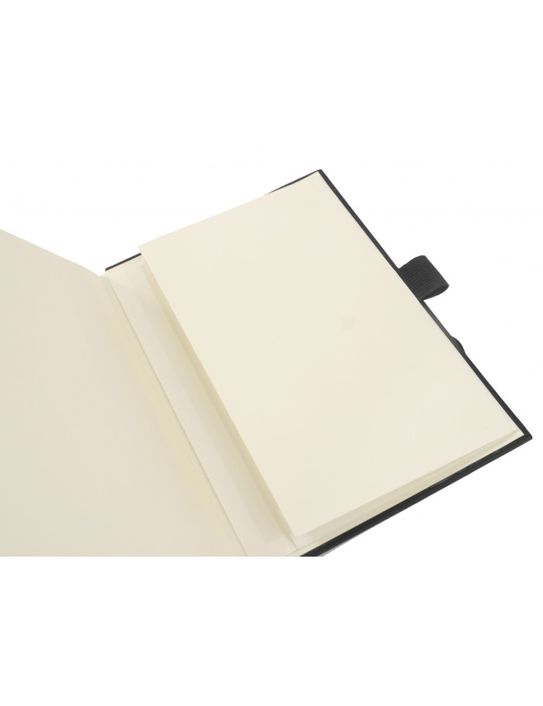 Notizbuch Notenblatt schwarz A6