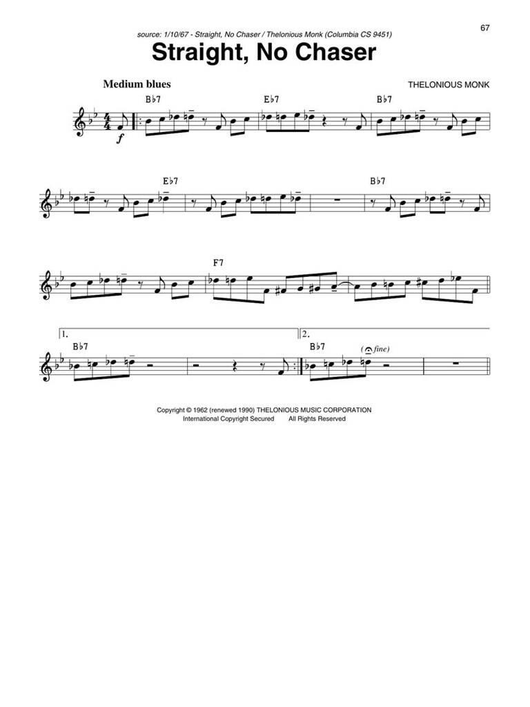 Thelonious Monk Fake Book - C-Instr.