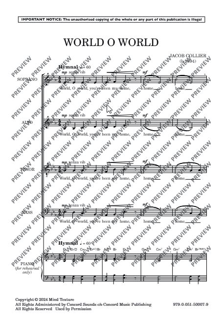 World o world (original version)