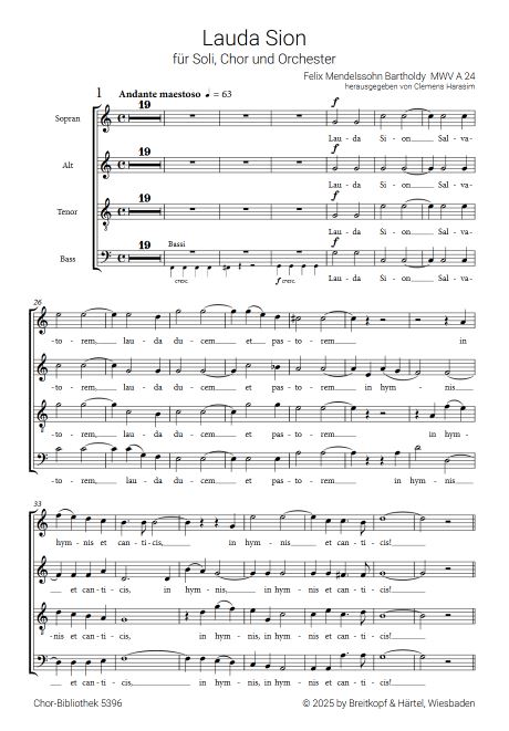 Lauda Sion op. 73