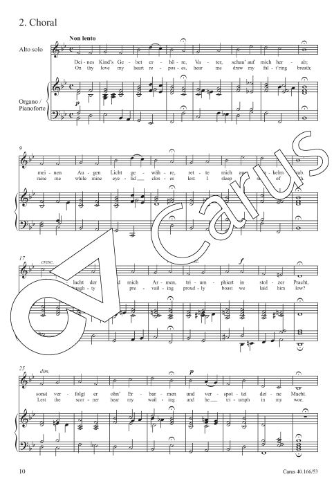 Drei geistliche Lieder und Fuge op. 96 (Hymne)