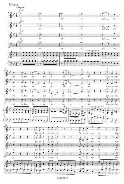 Missa brevis in B KV 275 (Loretomesse)
