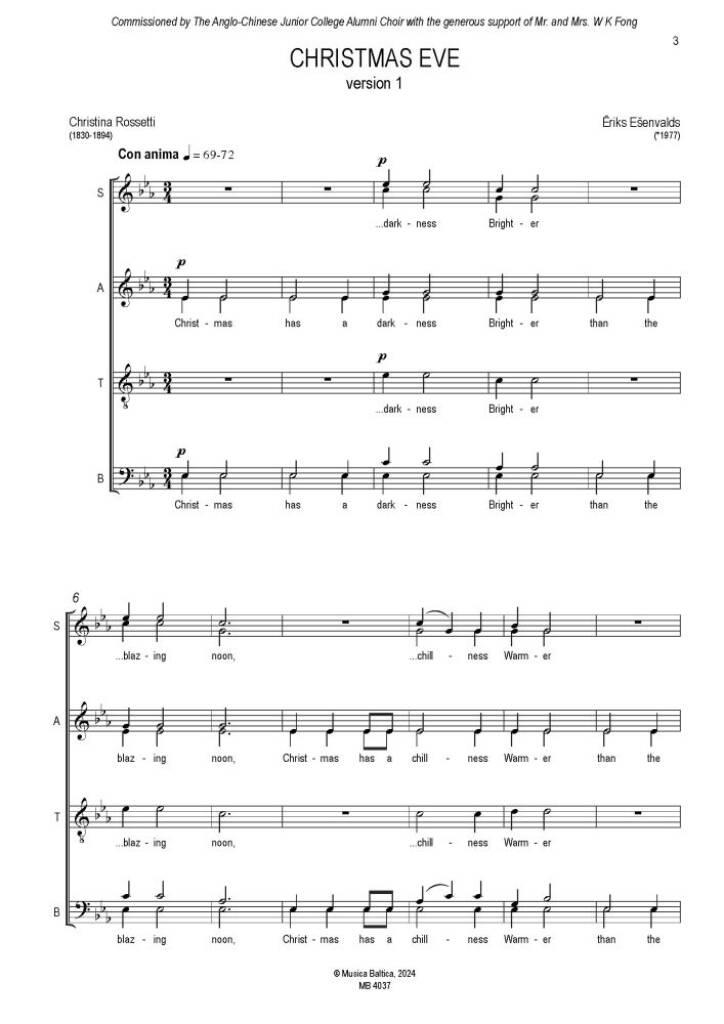 Christmas Eve - Version 1