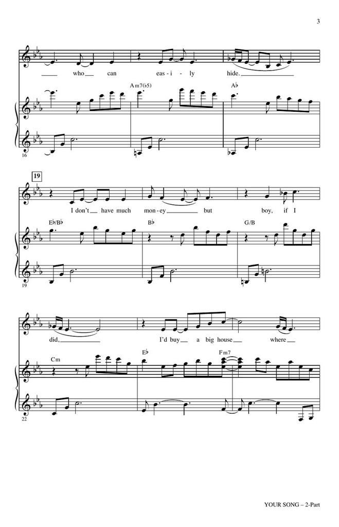 Your Song
