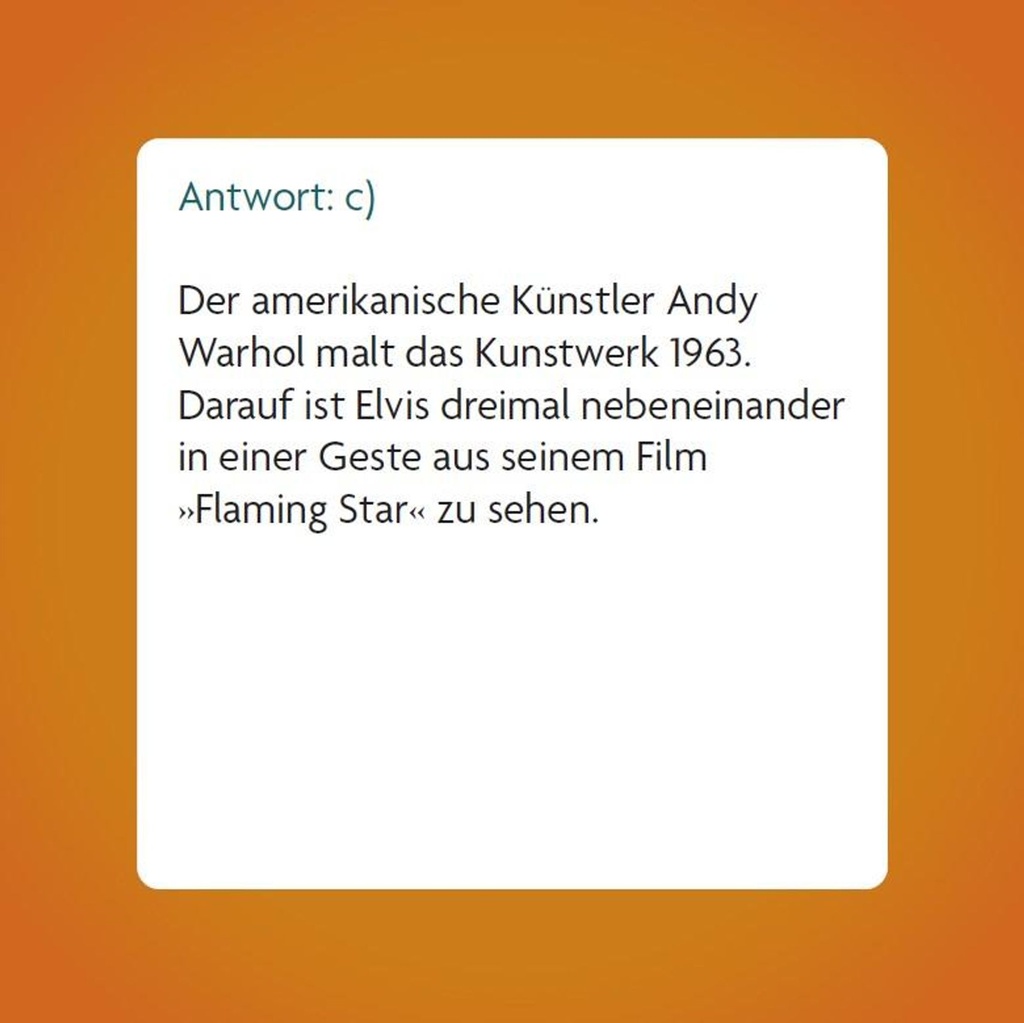 Das Elvis Quiz