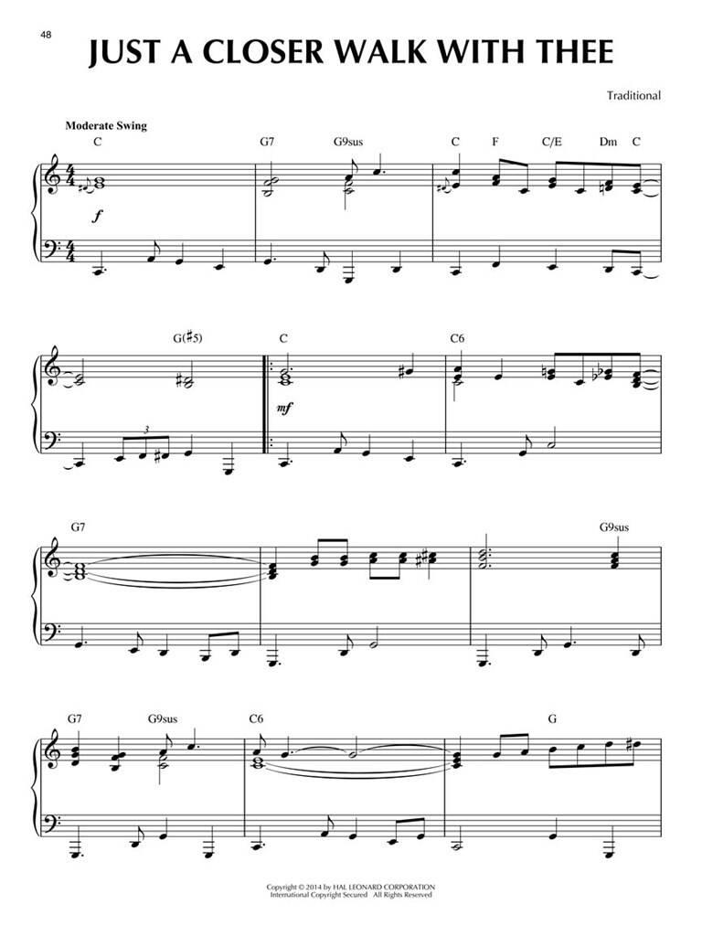 Gospel - Jazz Piano Solos Series Vol. 33