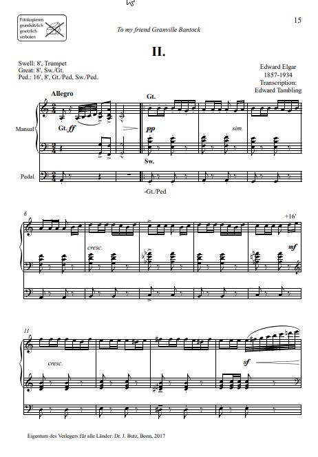 Pomp and Circumstance - Marches Nr. 1-5 op. 39