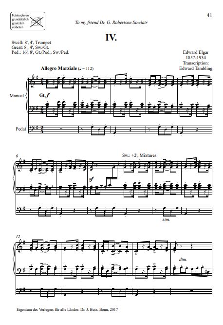 Pomp and Circumstance - Marches Nr. 1-5 op. 39