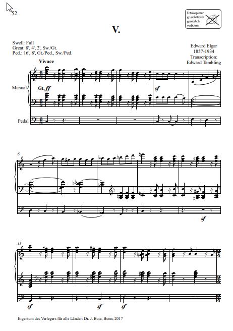 Pomp and Circumstance - Marches Nr. 1-5 op. 39