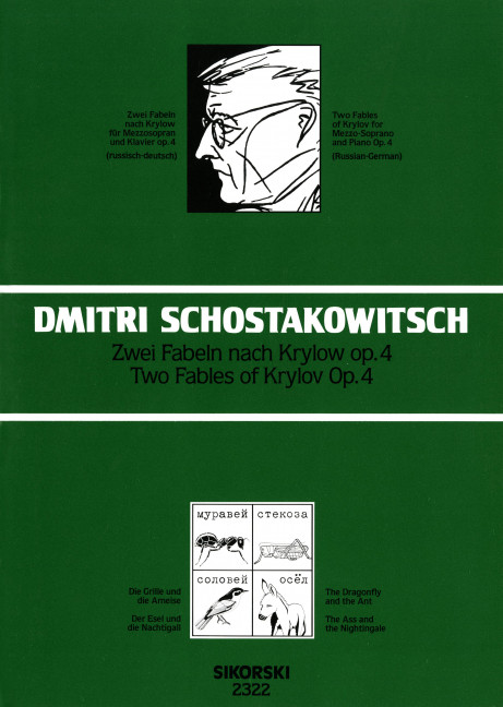 2 Fabeln von Krylow op. 4