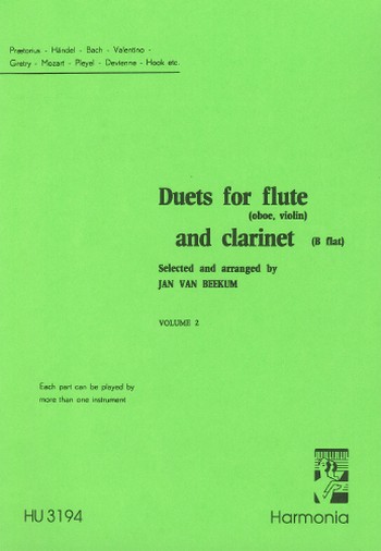 Duets for Flute and Clarinet Band 2