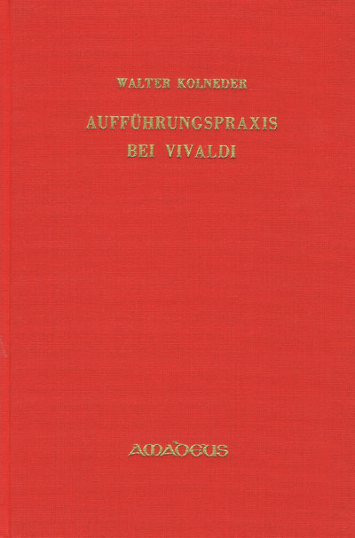 Aufführungspraxis bei Vivaldi