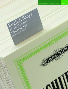 English Songs of the 17th and 18th centuries (mittel/tief)
