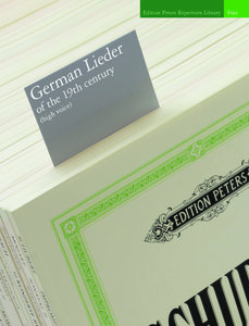 German Lieder of the 19th Century (hoch/mittel)