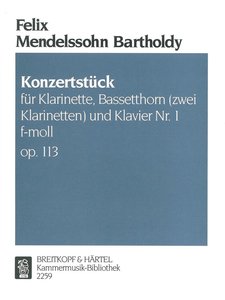 Konzertstück Nr. 1 f-moll op. 113