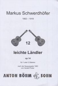 Zwölf leichte Ländler op. 14
