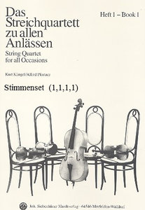 Das Streichquartett zu allen Anlässen Band 1