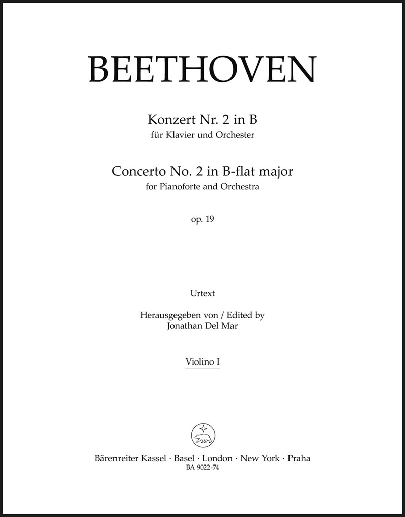 Klavierkonzert Nr. 2 B-Dur op. 19