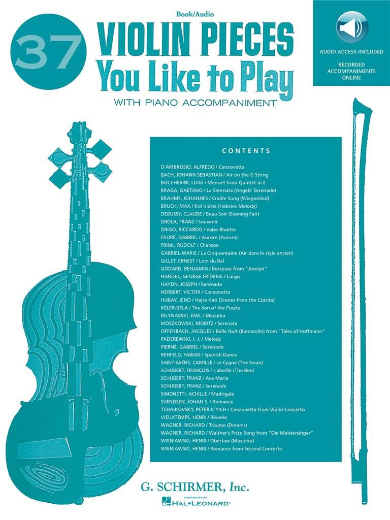 37 Violin pieces you like to play