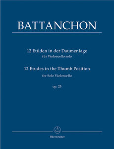 12 Etüden in der Daumenlage op. 25