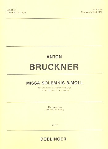 Missa solemnis b-moll (1854)