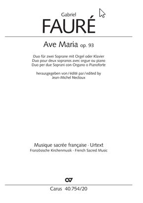 Ave Maria, op. 93