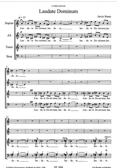 Laudate Dominum