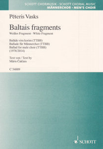Baltias fragments / Weißes Fragment (1978/2014)