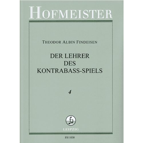 Der Lehrer des Kontrabaß-Spiels Band 4