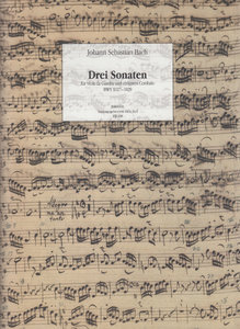Drei Sonaten BWV 1027 - 1029
